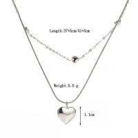 China Fashion Women Necklaces OEM Double Layer Necklace For Clavicle Chain for sale