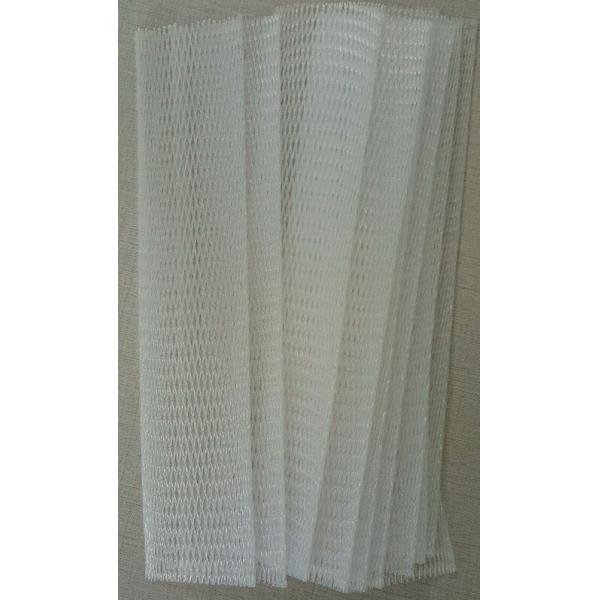 Quality PE Materials Protective Netting Sleeve Transparent 20cm Net Length For Wine Bottle for sale
