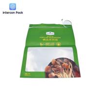 China Aluminum Plated Zipper Packaging Bags Upright For Mushroom Hazelnut Nut factory