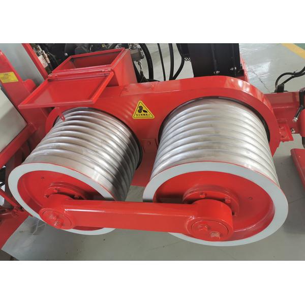 Quality 90KN 540mm Bull Wheel Hydraulic Cable Puller For OPGW ADSS for sale
