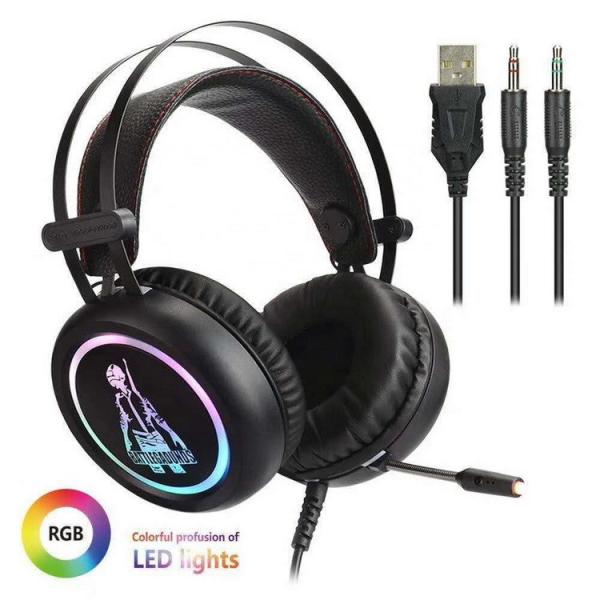 Quality Gaming 110DB Gaming Headphones PS4 RGB Playstation Headset With Mic for sale