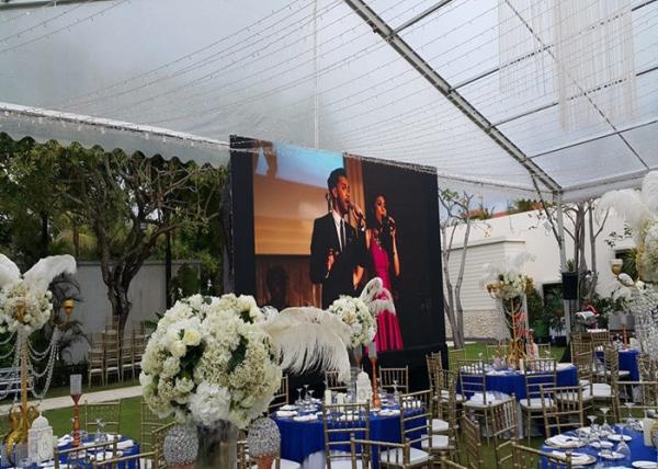Full Color Mobile Led Video Wall Hire Led Video Curtain Rental