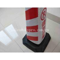 China No Parking Traffic Cones PE Warning Cones Reflective Flexible Safety Barriers factory