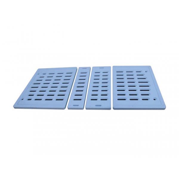 Quality Thickness 35mm Four Parts Medical Bed Accessories Blue Hospital Bed Attachments for sale