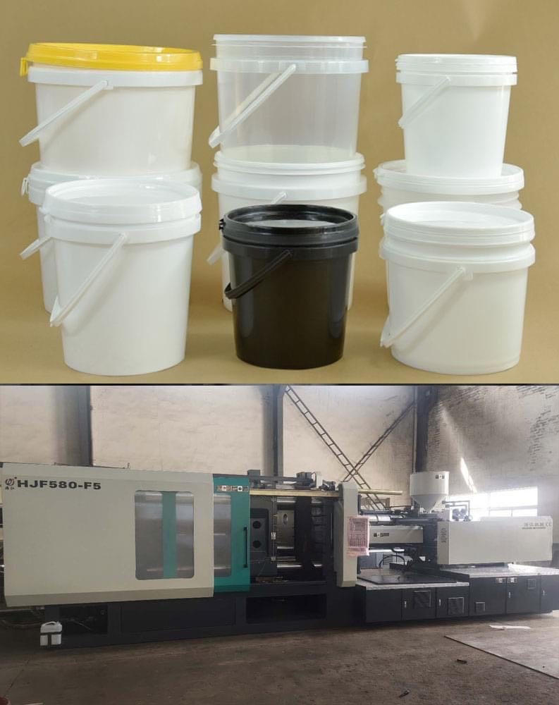China High capacity  360Ton PP bucket injection molding  machines price manufacturer factory