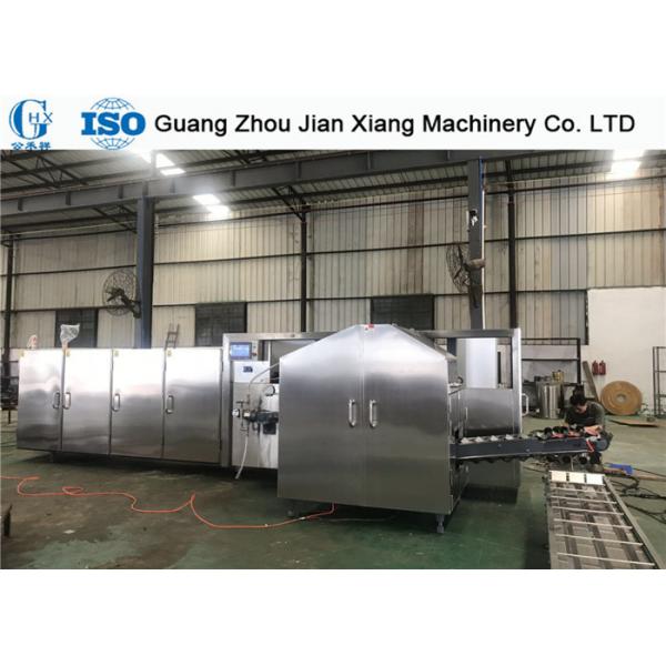 Quality 4.37kw 380V Ice Cream Wafer Cone Machine , Wafer Production Line Energy Efficiency for sale