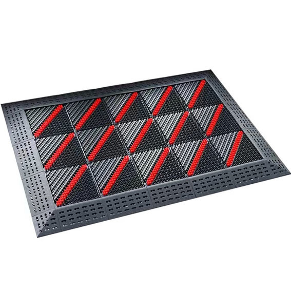 Quality 15cm×15cm Anti Skid DIY Interlocking Nylon Grid Mat For Rugs for sale
