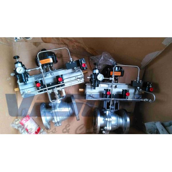 Quality Aluminum Alloy 180 Degree Pneumatic Actuator Double Acting Valve Solution for sale