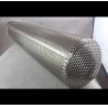 China Thickness 20-50 mm Spiral Perforated Tube Galvanized Steel Custom Length factory