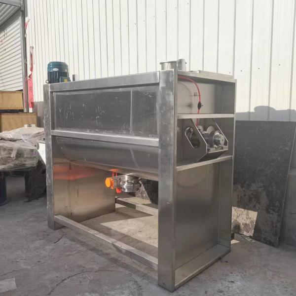 Quality Stainless Steel 304 Ribbon Rice Mixer Powder Machine Plywood Packing for sale