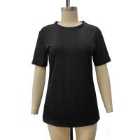 China Sport Fast Dry Cotton Plus Size Long Sleeve Men Women Kids Girls' Boys Black White Blank T Shirt for sale