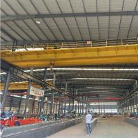 China Wireless Remote Control Double Girder Overhead Crane Magnet 25T 32T Explosion Proof factory