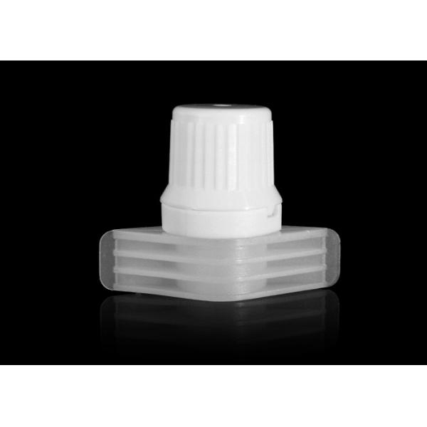 Quality 9.6mm / 10mm Non Spill Plastic Spout Caps For Sauce Jams Flexible Spout Bags Package for sale