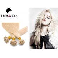 Quality Professional Blonde Straight 613# European Virgin Hair Weave For Beauty Works for sale