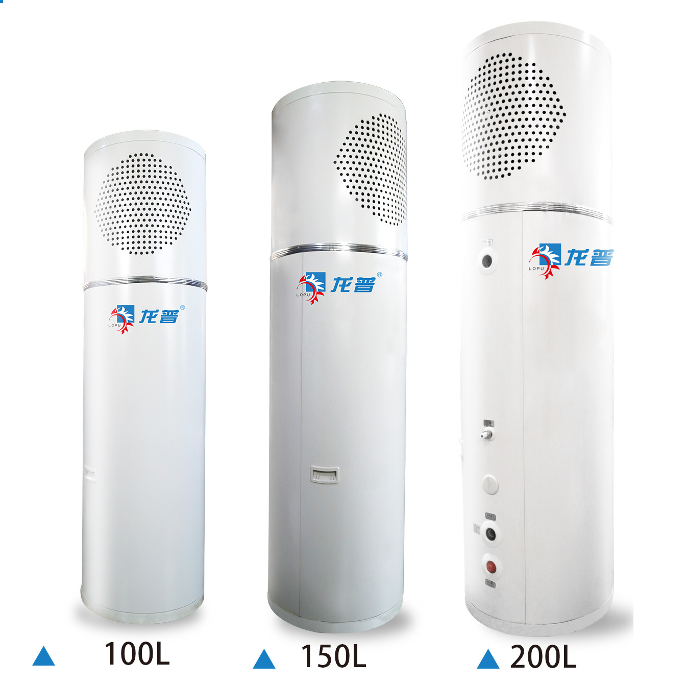 China Low Noise Ashp Air Source Water Heater Maximum Heating Power 1500w Air Energy Heat Pump Integrated Machine factory
