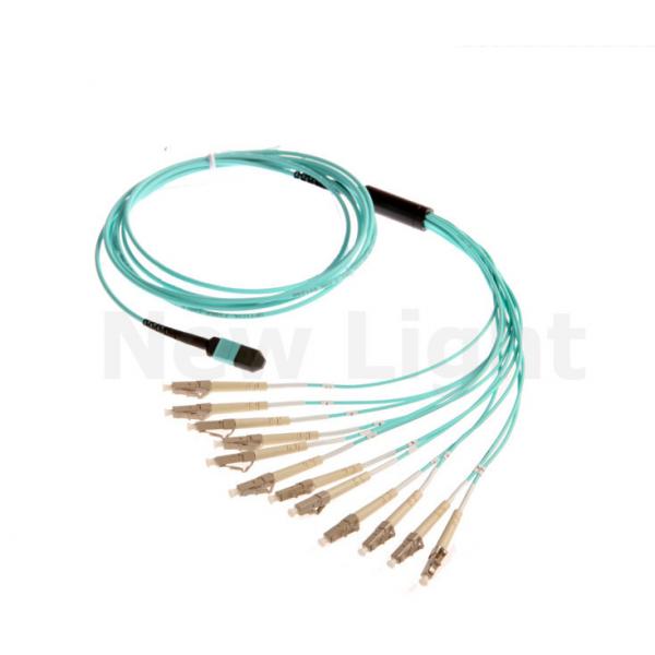 Quality Optic Fiber MPO MTP Cable Patch Cord simplex / duplex , patch cable 8 core / 12 for sale