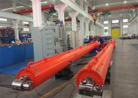 China DNV Heavy Duty Electro Hydraulic Cylinder Dump Truck Hydraulic Cylinder factory