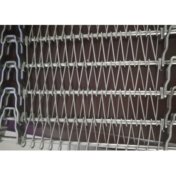 Quality 304 Stainless Steel Spiral Conveyor Belt , Mesh Conveyor Belt For Food Cryogenic Cooling for sale