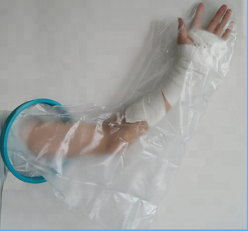 Quality PVC Waterproof Cast Wound Protector Foot Leg Wound Cover Shower Bath Medical for sale