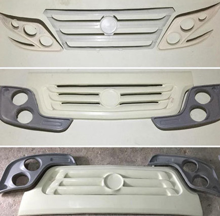 Quality High Tensile Strength Fiberglass Car Bumpers molded fiberglass products for sale