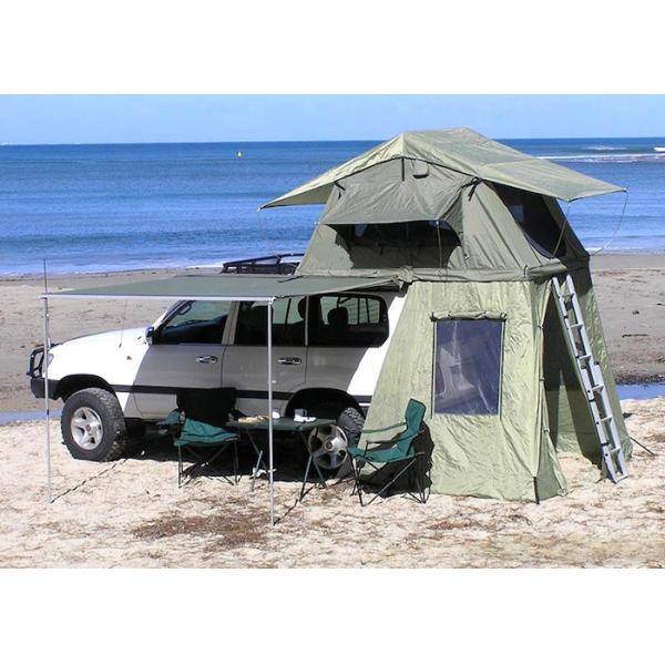 Quality 240X143X126CM Lightweight Outdoor Roof Top Tent 280G Polyester Soft Shell Cotton for sale