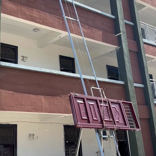 Quality Custom Safe Electric Cargo Ladder Lifter 200Kg For Doors And Windows Photovoltai for sale