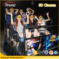 China 2DOF / 6DOF Roller Coast Ride Platform 5D Cinema Equipment VR Driving Simulator factory