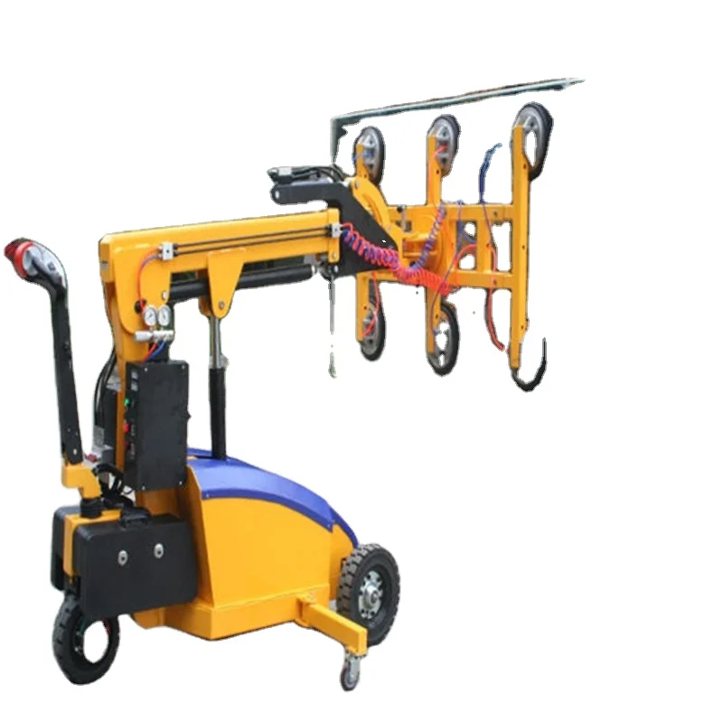 China 360 Degree Rotation Vacuum Glass Lifter with 380V/220V Power Supply and Customized Options factory