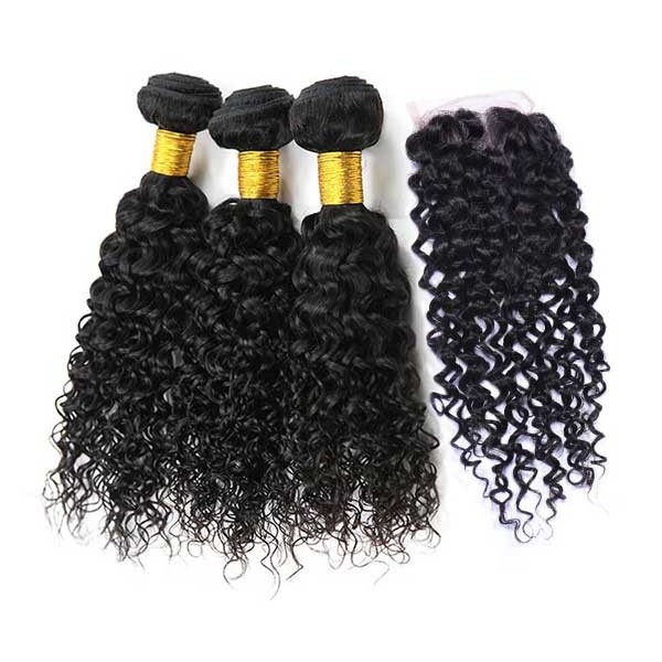Quality Natural Malaysian Virgin Hair Extensions / Malaysian Curly Hair With Silk Base for sale