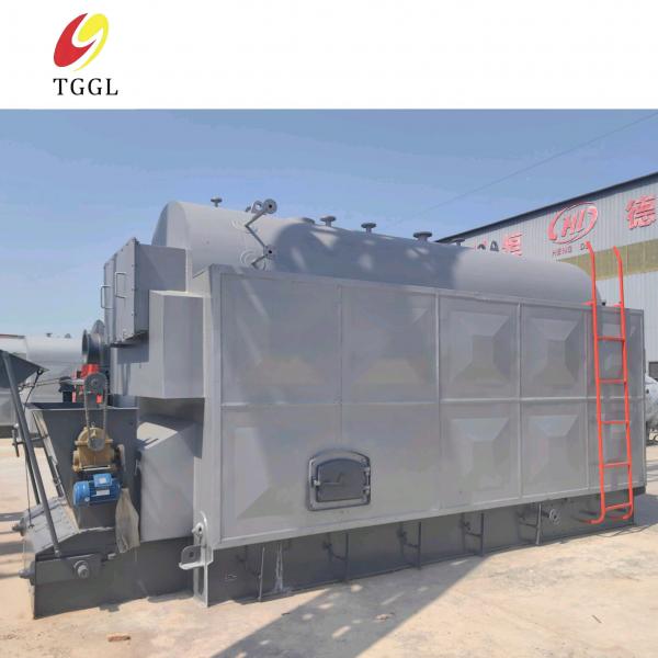 Quality Straw Fuel Chain Grate Biomass Steam Boiler rice husk steam boiler ISO19001 for sale