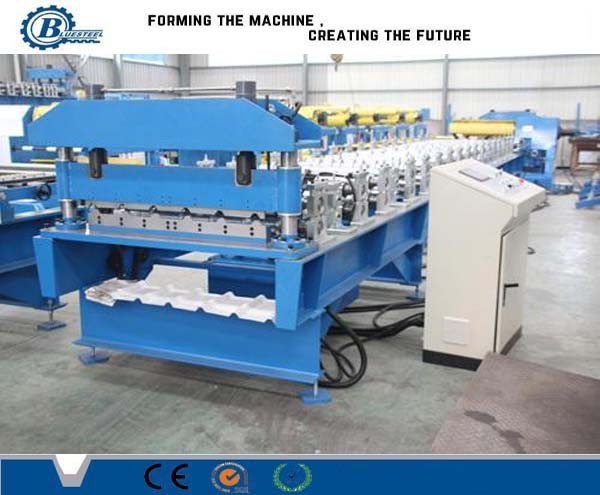 Quality PLC Control Commercial Rolling Form Machine For Metal Roofing Panel for sale