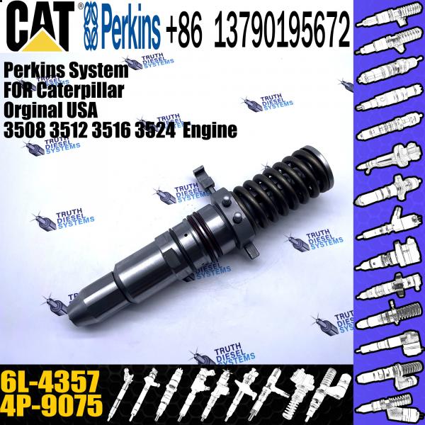 Quality Hot sell brand new 6L4357 6L-4357 common rail diesel fuel injector for for sale