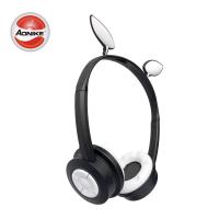 China DC 5V Cat Ears Wireless Headphones With Mic Stereo Phone Music Bluetooth Headset factory
