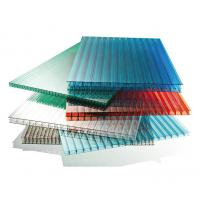 Quality Colored Hollow Cellular Polycarbonate Panels For Greenhouse Roofing for sale