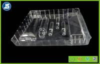 China PVC Clear Plastic Cosmetic Trays Embossing Printing , Transparent Cosmetic Trays factory