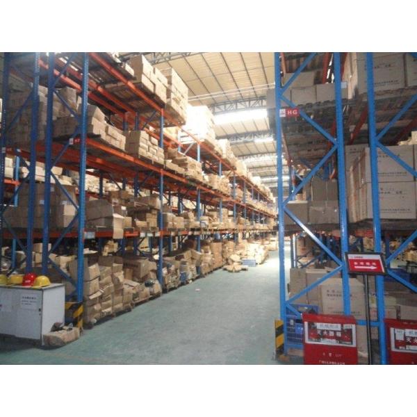 500 Deep Racking Multi Level Double Deep Pallet Rack , 500 - 2000KG Double Entry ...