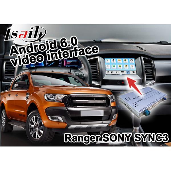 Quality  Ranger SYNC 3 Car Navigation Box With Android 5.1 4.4 WIFI BT Map Google apps for sale