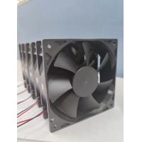 China PBT Material 3400-6800RPM Server Cabinet Cooling Fans Black factory