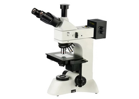 Quality Dark Field 7X 45X Optical Metallurgical Microscope For Blood Analysis 210x140mm for sale