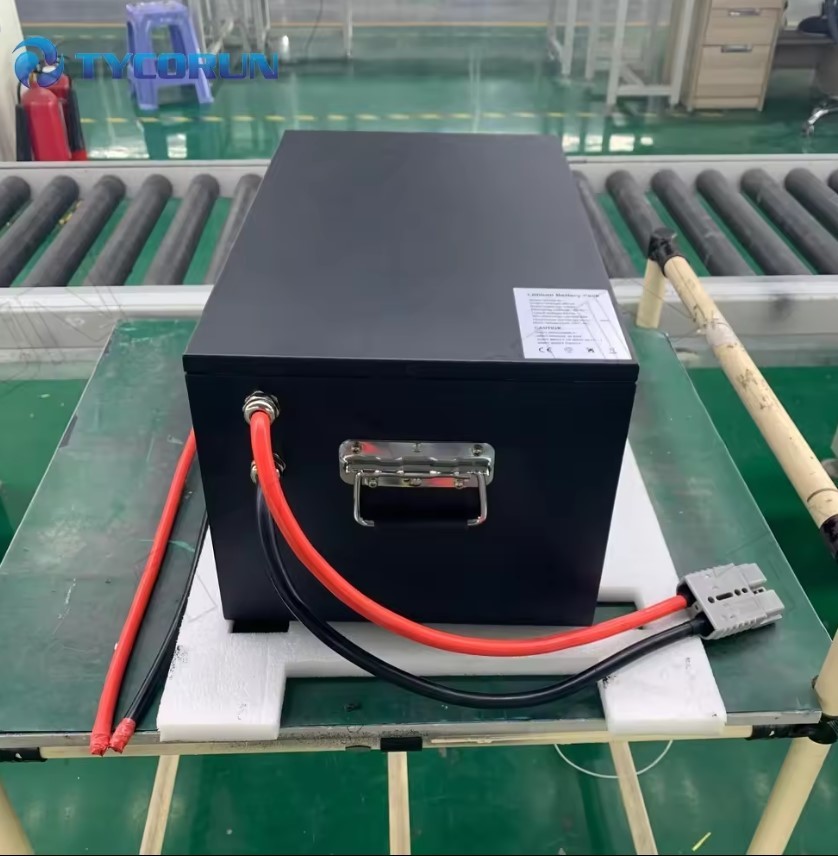 China Electric Car Forklift Lithium Ion Battery 48v 60v 72v 30ah 40ah 50ah 100ah 120ah Lifepo4 60 Volt Lithium Battery Pack factory