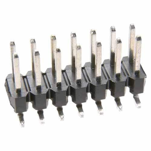 China Precision 3A Dual Row SMT Pin Header Connector / Wire To Board Connector factory
