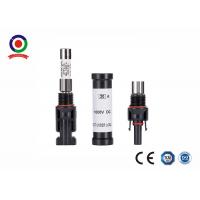 China Aging Resistance DC 1000V 30A Solar Inline Fuse Connector for sale