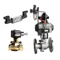China Chinese Control Valves With Pneumatic Actuator And Parker D3DW Solenoid Valve factory
