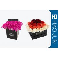 China Rectangle Cardboard Flower Delivery Boxes For Florist , Screen / Offset Printing for sale