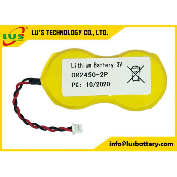 Quality IMOS 1P2-A1 CR2450 Coin Cell Battery Pack 1200mAh 3.0 Volt For ESLs for sale