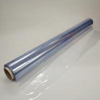 China PVC Transparent Color Film 100cm Width 28PHR 28kg Stretch Wrap Roll For Packing factory