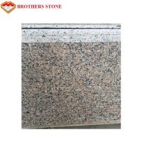 China Natural Stone Cherry Red Granite Tile For Flooring / Wall Cladding factory