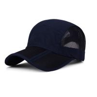 China Light Weight 5 Panel Camper Hat Sports Style Blank Mesh Back Breathable factory