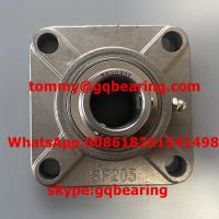 China Stainless Steel Flange Pillow Block Ball Bearing SSUCF205 factory