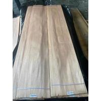 China Crown Cut Natural African Okoume Wood Veneer Thick 0.40MM factory